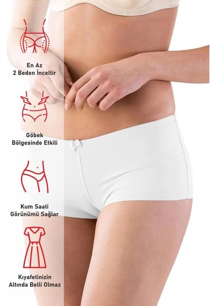 Modlive Beyaz Emay 2812 Boxer Lazer Korse modelleri