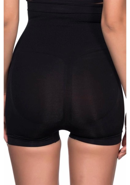Modlive Siyah Emay 2055 Yüksek Bel Masajlı Boxer Korse fiyatları