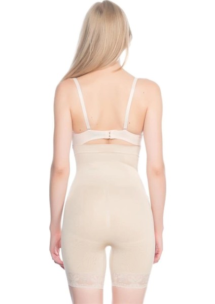 Modlive Ten Emay 2027 Yüksek Bel Dantelli Paçalı Korse fiyatları