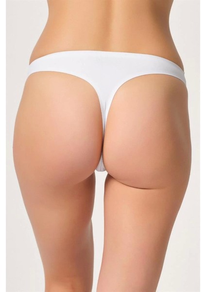 Modlive Beyaz Emay 2802 Yapıştırma Lazer Kesim String Külot fiyatları