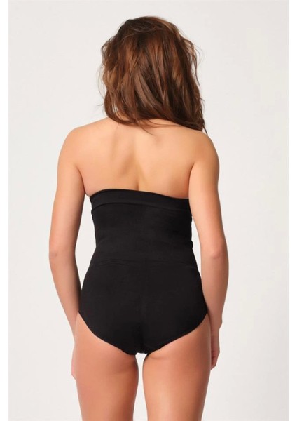 Modlive Siyah Emay 2088 Önden Agraflı Slip Korse modelleri