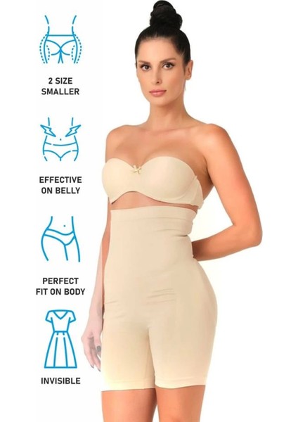 Modlive Ten Emay 2007 Yüksek Bel Paçalı Korse modelleri