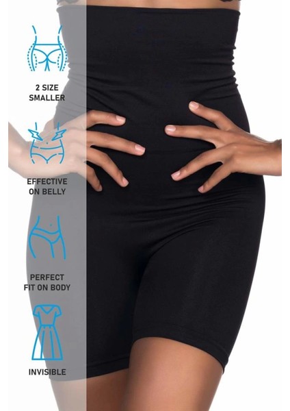 Modlive Siyah Emay 2014 Yüksek Bel Double Paçalı Korse indirimleri