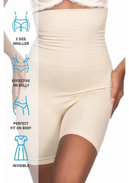 Modlive Ten Emay 2014 Yüksek Bel Double Paçalı Korse indirimleri