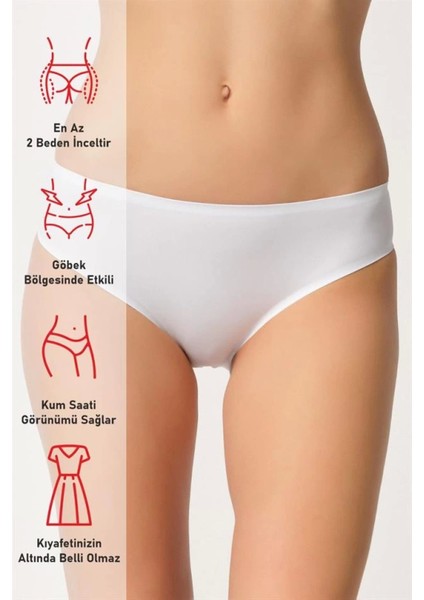 Modlive Beyaz Emay 2803 Yapıştırma Lazer Kesim Külot fırsatları