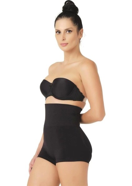 Modlive Siyah Emay 2022 Pantolon Double Korse