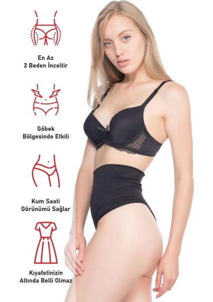 Modlive Siyah Emay 2020 Double String Korse fırsatları