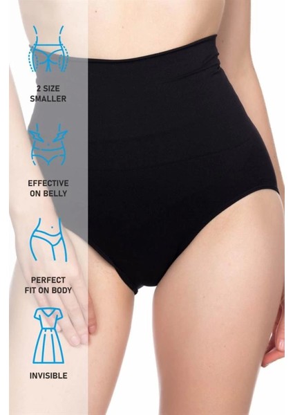 Modlive Siyah Emay 2200 Pantolon Slip Korse indirimleri