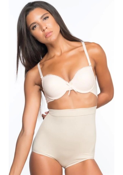 Modlive Ten Emay 2057 Yüksek Bel Masajlı Slip Korse