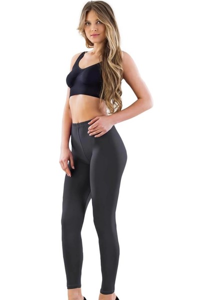 Modlive Antrasit Mı Emay 7000 Full Ligralı Uzun Tayt