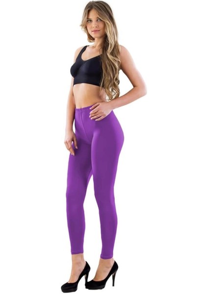 Modlive Mor Mı Emay 7000 Full Ligralı Uzun Tayt