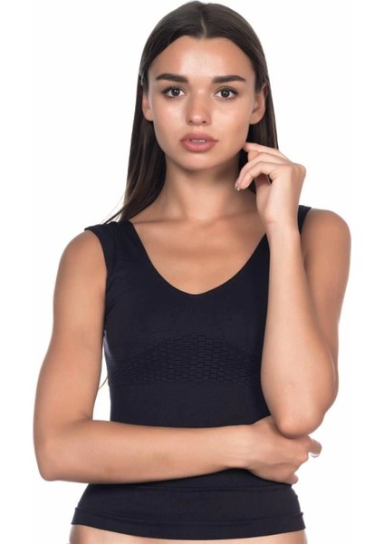 Modlive Siyah Emay 5012 Atlet Korse modelleri