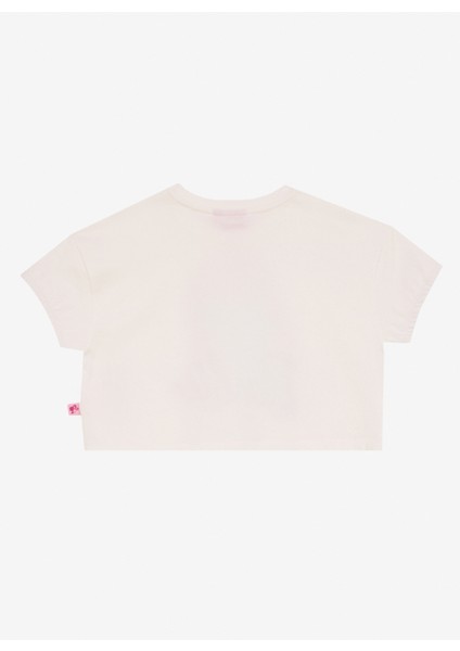 Baskılı Ekru Kız Çocuk T-Shirt BRB5SG-TST6008 fiyatları