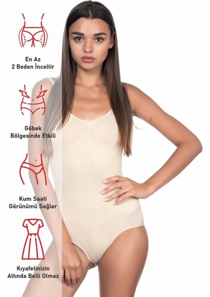 Modlive Ten Emay 1924 Soft Kalın Askıllı Çıtçıtlı Body fırsatları