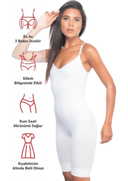 Modlive Beyaz Emay 2011 Paçalı Boy Korse fırsatları