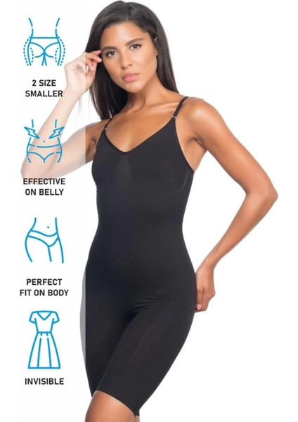 Modlive Siyah Emay 2071 Ince Paçalı Boy Korse fırsatları