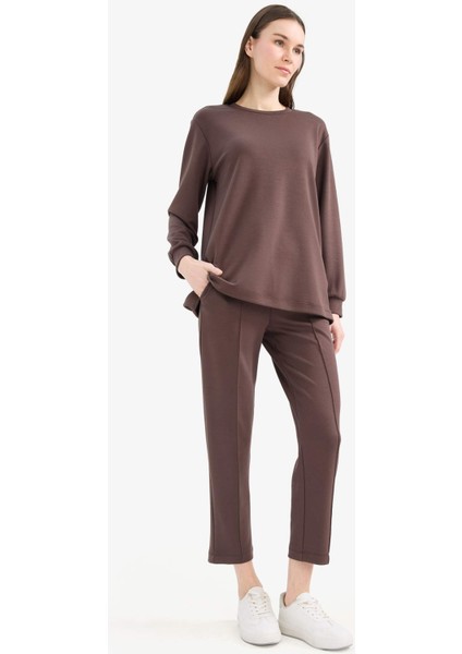 Regular Fit Esnek Belli Cepli Basic Düz Pantolon E1954AX25SP fiyatları
