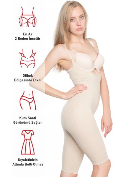 Modlive Ten Emay 2013 Göğsü Açık Paçalı Boy Korse fırsatları