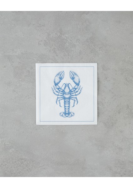 Coastal Scorpion Kağıt 20'li Kağıt Peçete 33X33 cm Mavi