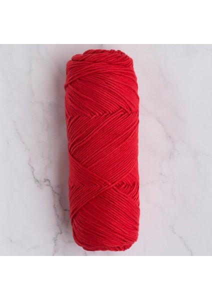 Baby Cotton Kırmızı El Örgü Ipi - L033 - 33634 modelleri