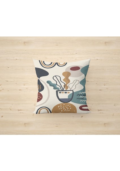 Çift Taraf Baskılı Gizli Di Özel Tasarım Süet Dokulu Kırlent Kılıfı Takımı 22 modelleri