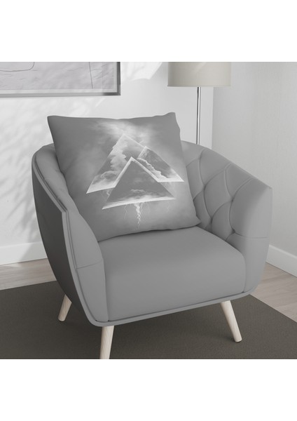 Çift Taraf Baskılı Gizli Di Özel Tasarım Süet Dokulu Kırlent Kılıfı Takımı 113 fırsatları