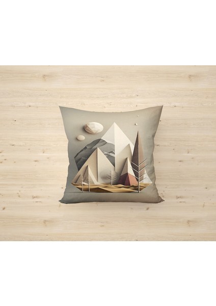 Çift Taraf Baskılı Gizli Di Özel Tasarım Süet Dokulu Kırlent Kılıfı Takımı 79 modelleri