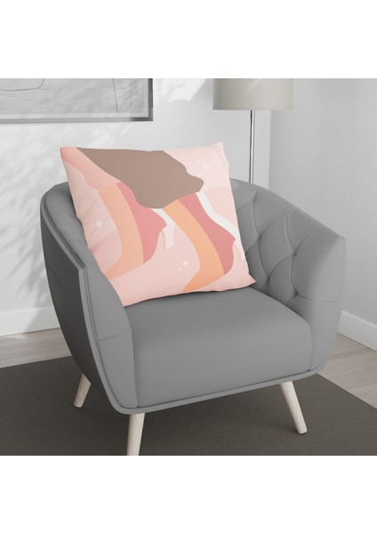 Çift Taraf Baskılı Gizli Di Özel Tasarım Süet Dokulu Kırlent Kılıfı Takımı 79 fırsatları