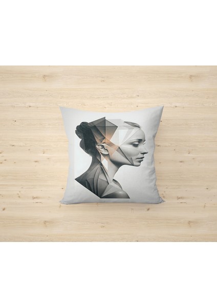 Çift Taraf Baskılı Gizli Di Özel Tasarım Süet Dokulu Kırlent Kılıfı Takımı 105 modelleri