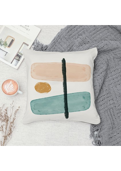 Çift Taraf Baskılı Gizli Di Özel Tasarım Süet Dokulu Kırlent Kılıfı Takımı 240