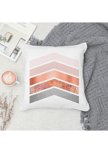 Çift Taraf Baskılı Gizli Di Özel Tasarım Süet Dokulu Kırlent Kılıfı Takımı 132