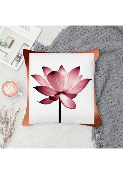 Çift Taraf Baskılı Gizli Di Özel Tasarım Süet Dokulu Kırlent Kılıfı Takımı 162