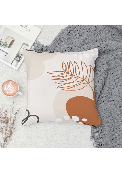 Çift Taraf Baskılı Gizli Di Özel Tasarım Süet Dokulu Kırlent Kılıfı Takımı 223