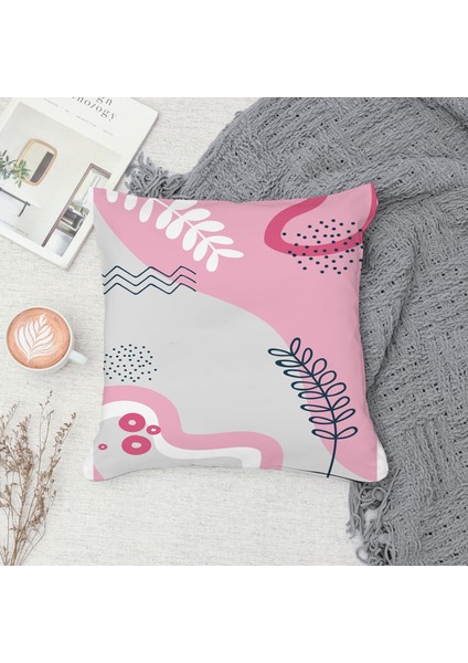 Çift Taraf Baskılı Gizli Di Özel Tasarım Süet Dokulu Kırlent Kılıfı Takımı 62