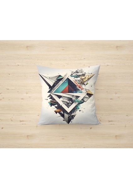 Çift Taraf Baskılı Gizli Di Özel Tasarım Süet Dokulu Kırlent Kılıfı Takımı 98 modelleri