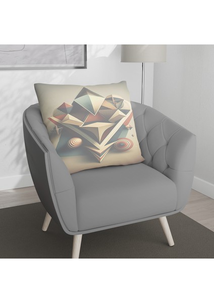 Çift Taraf Baskılı Gizli Di Özel Tasarım Süet Dokulu Kırlent Kılıfı Takımı 98 fırsatları