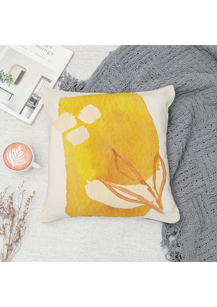 Çift Taraf Baskılı Gizli Di Özel Tasarım Süet Dokulu Kırlent Kılıfı Takımı 246