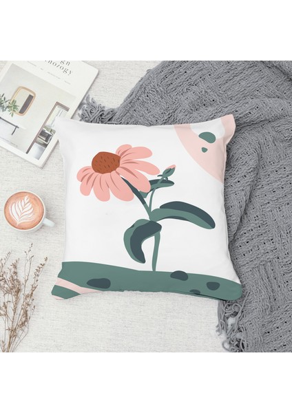 Çift Taraf Baskılı Gizli Di Özel Tasarım Süet Dokulu Kırlent Kılıfı Takımı 66