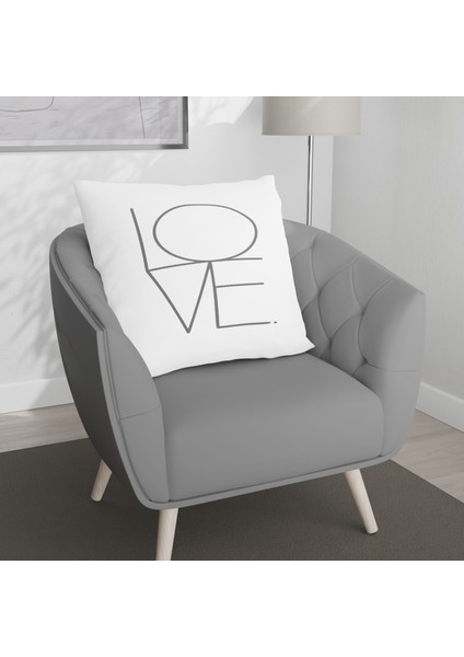 Çift Taraf Baskılı Gizli Di Özel Tasarım Süet Dokulu Kırlent Kılıfı Takımı 174 fırsatları