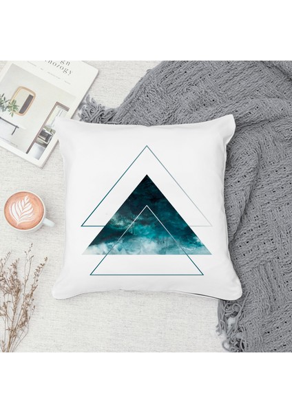 Çift Taraf Baskılı Gizli Di Özel Tasarım Süet Dokulu Kırlent Kılıfı Takımı 137