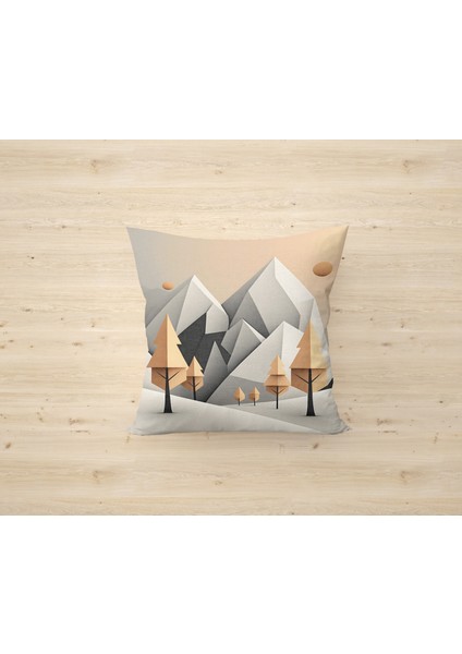 Çift Taraf Baskılı Gizli Di Özel Tasarım Süet Dokulu Kırlent Kılıfı Takımı 102 modelleri