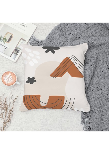 Çift Taraf Baskılı Gizli Di Özel Tasarım Süet Dokulu Kırlent Kılıfı Takımı 222