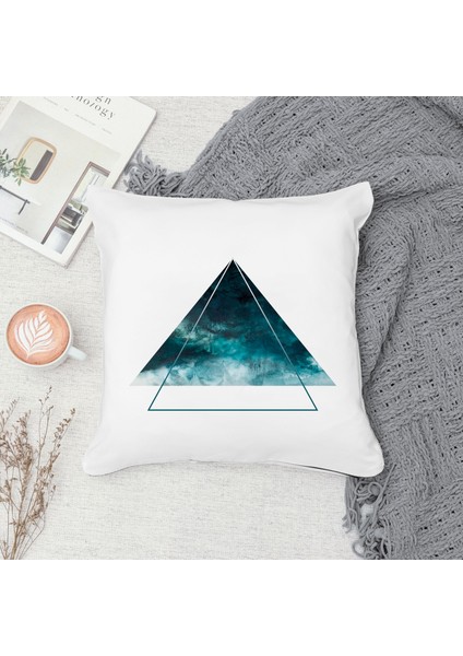 Çift Taraf Baskılı Gizli Di Özel Tasarım Süet Dokulu Kırlent Kılıfı Takımı 135