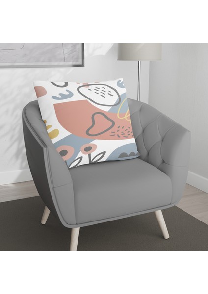 Çift Taraf Baskılı Gizli Di Özel Tasarım Süet Dokulu Kırlent Kılıfı Takımı 228 fırsatları