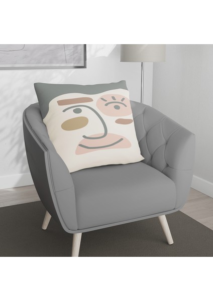 Çift Taraf Baskılı Gizli Di Özel Tasarım Süet Dokulu Kırlent Kılıfı Takımı 35 fırsatları