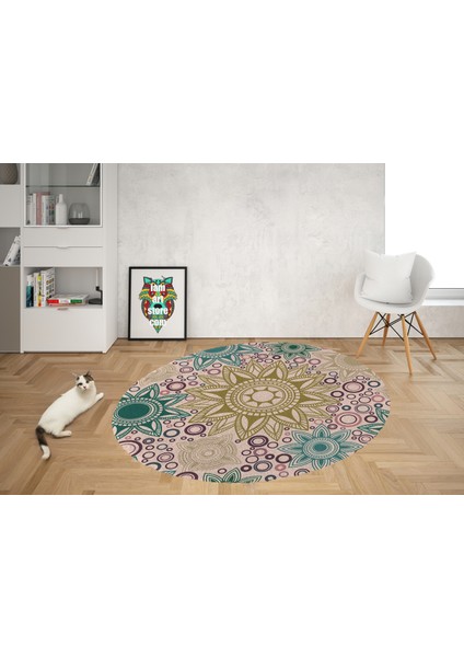Yoga, Meditasyon,burçlar ve Mandala Temalı, Meditasyon Halısı 04 modelleri