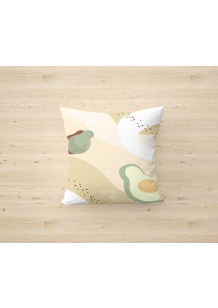 Çift Taraf Baskılı Gizli Di Özel Tasarım Süet Dokulu Kırlent Kılıfı Takımı 41 modelleri