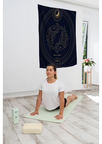 Bohem,yoga, Meditasyon,burçlar ve Mandala Temalı, Duvar Örtüsü 23 fiyatları