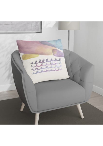 Çift Taraf Baskılı Gizli Di Özel Tasarım Süet Dokulu Kırlent Kılıfı Takımı 292 fırsatları