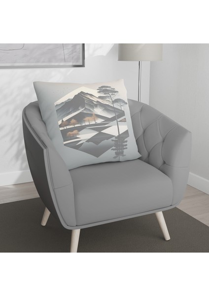 Çift Taraf Baskılı Gizli Di Özel Tasarım Süet Dokulu Kırlent Kılıfı Takımı 111 fırsatları